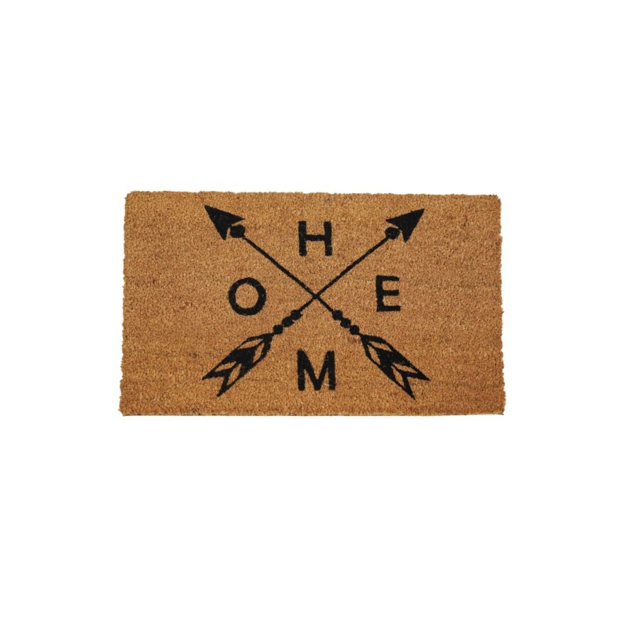 Paillasson Compass Home - Marron / Noir Paillasons
