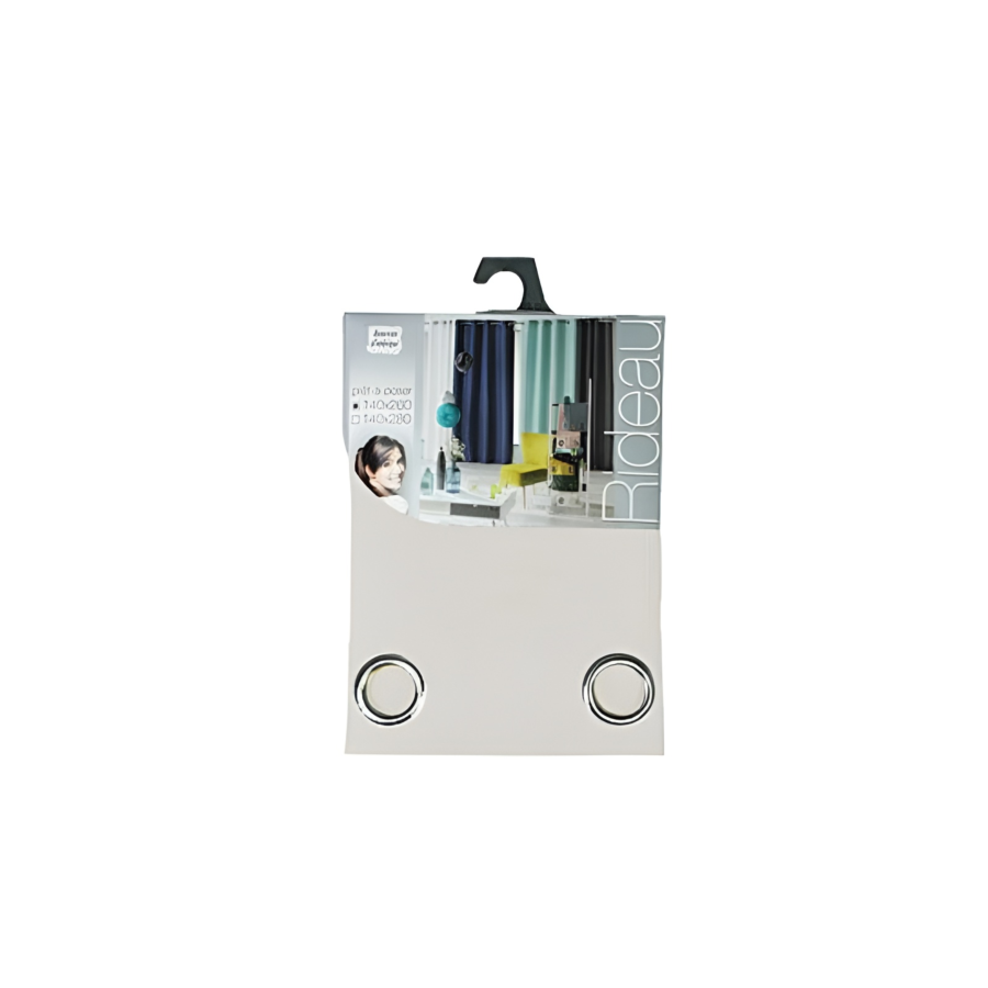 Rideau À Oeillets ABSOLU - Beige Clair Rideaux