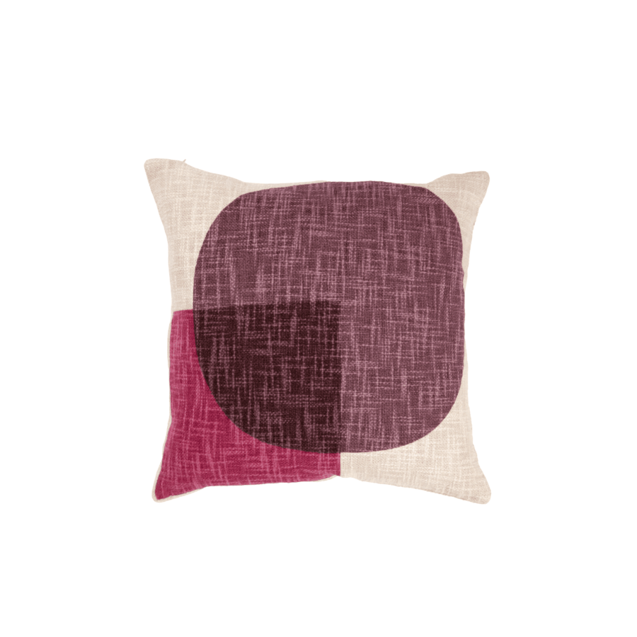 Coussin Décoratif Abstrait 45x45cm - Multicouleur Textile-printemps