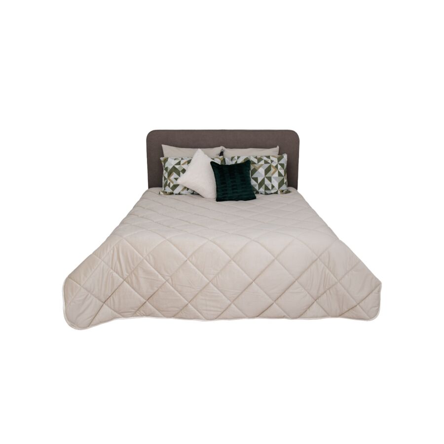Couette VELVET UNI - Beige Promos printemps