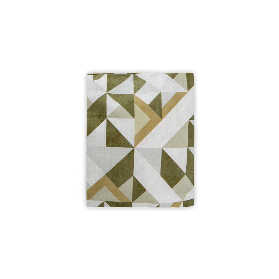 Drap Plat ASYMETRY 260x240cm - Vert Promos printemps