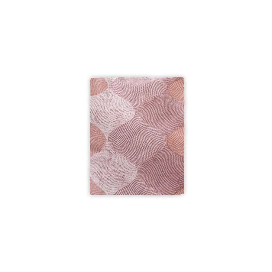 Drap Plat WAVY Flanelle - Rose Draps