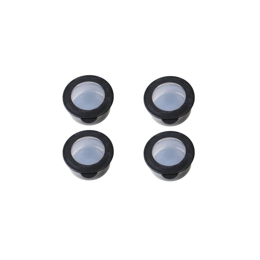Set De 4 Boites De Conservation - Noir Rangement cuisine