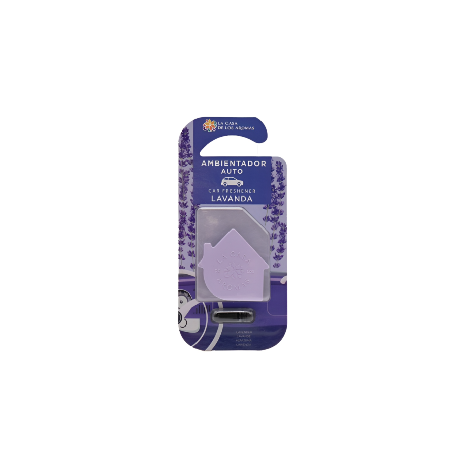 Désodorisant Gel Auto Lavande - Violet Décoration
