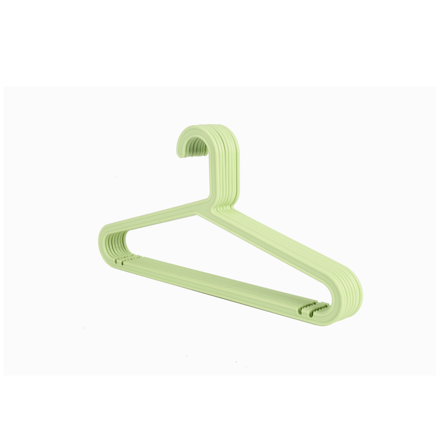 Set de 6 cintres en plastique pour enfant - Multicouleur Accessoires-rangements