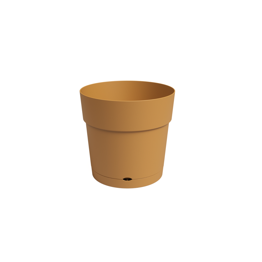 Pot large Capri 40cm - Jaune miel Décorations