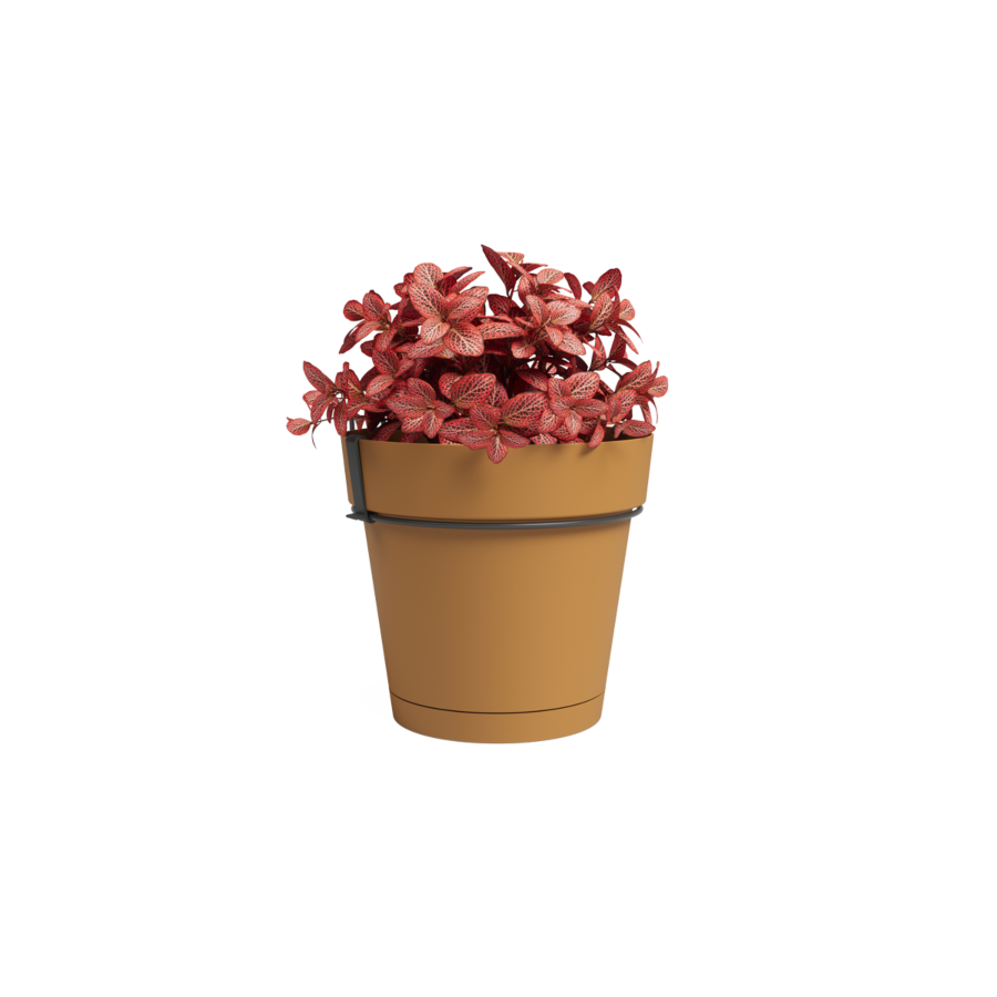 Pot Capri + Réservoir D'eau 20cm - Jaune Miel Soldes été vague 2