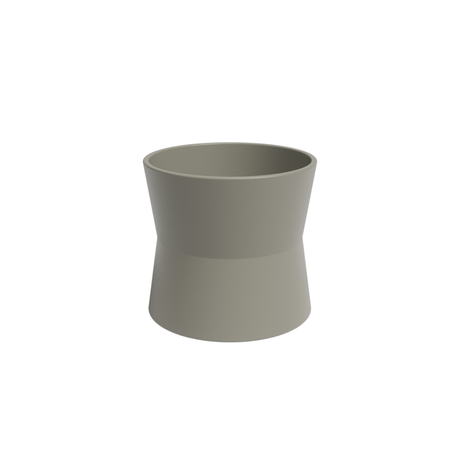 Pot Diana 14cm - Taupe Décorations