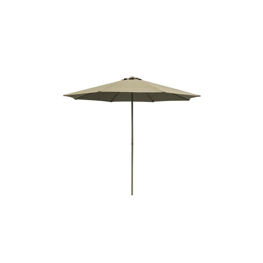 PARASOL SUNRISE DROIT AVEC AIRVENT 270cm - TAUPE Parasol et tonnelle