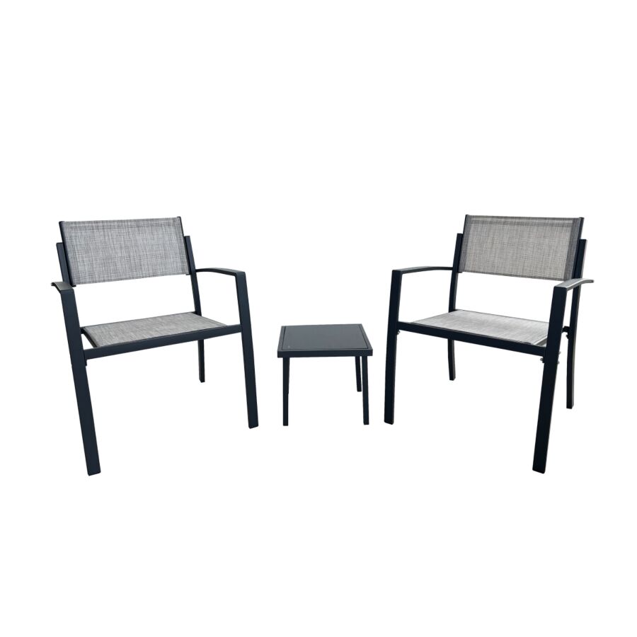 Set Balcon CHILL OUT - Gris Clair Meubles jardin
