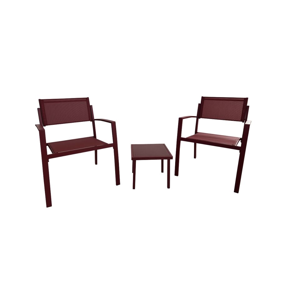 Set Balcon CHILL OUT - Bordeaux Meubles jardin