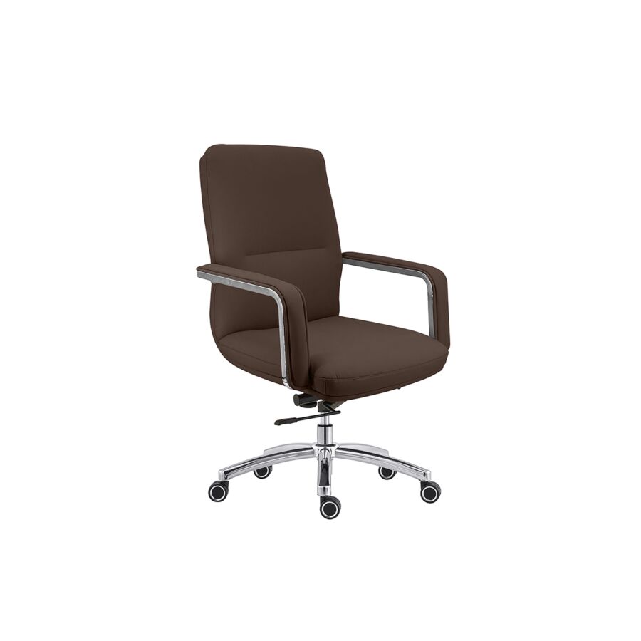 FAUTEUIL SENATEUR ZENITH - Marron Chaises avec accoudoir