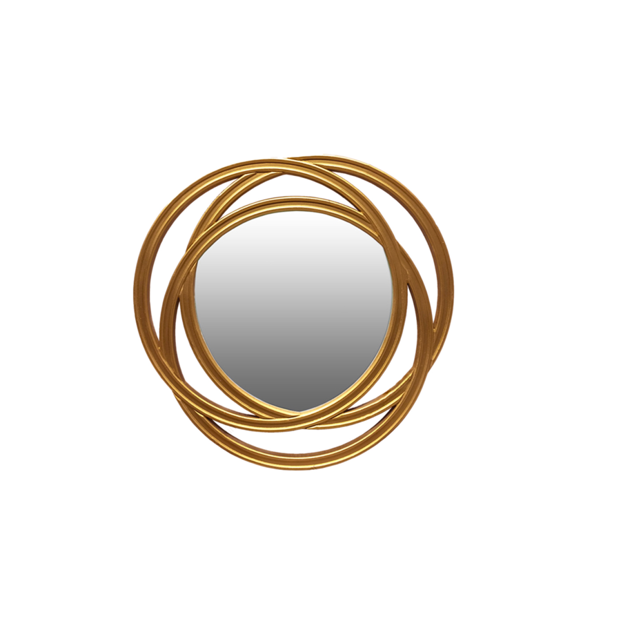 MIROIR 90cm - Doré Miroirs décoratifs