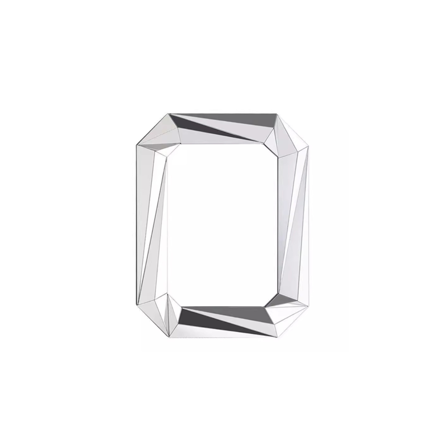 MIROIR Décoratif 92cm -Blanc Miroirs décoratifs