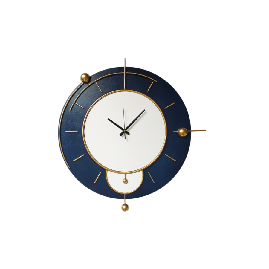 HORLOGE MURALE 60cm - Multicouleur Horloges
