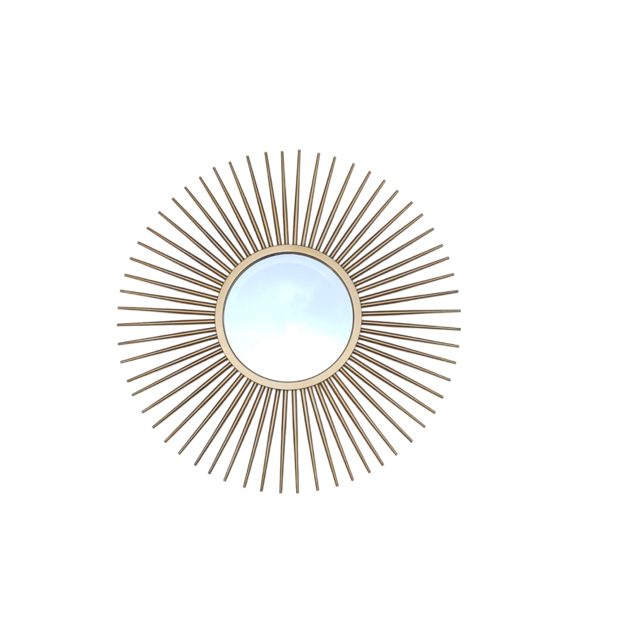 MIROIR DECORATIF 60cm - Jaune Miroirs décoratifs