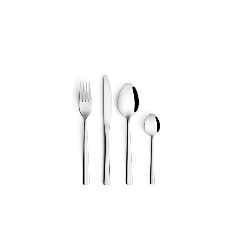 Set de couverts de 24 pièces - Argenté Art de la table-printemps