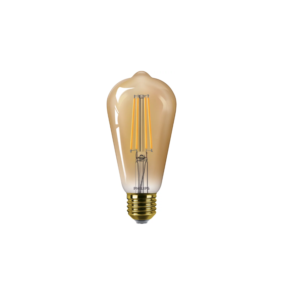 Ampoule Ambre À Filament 50 W ST64 E27 - Doré Ampoules et Led