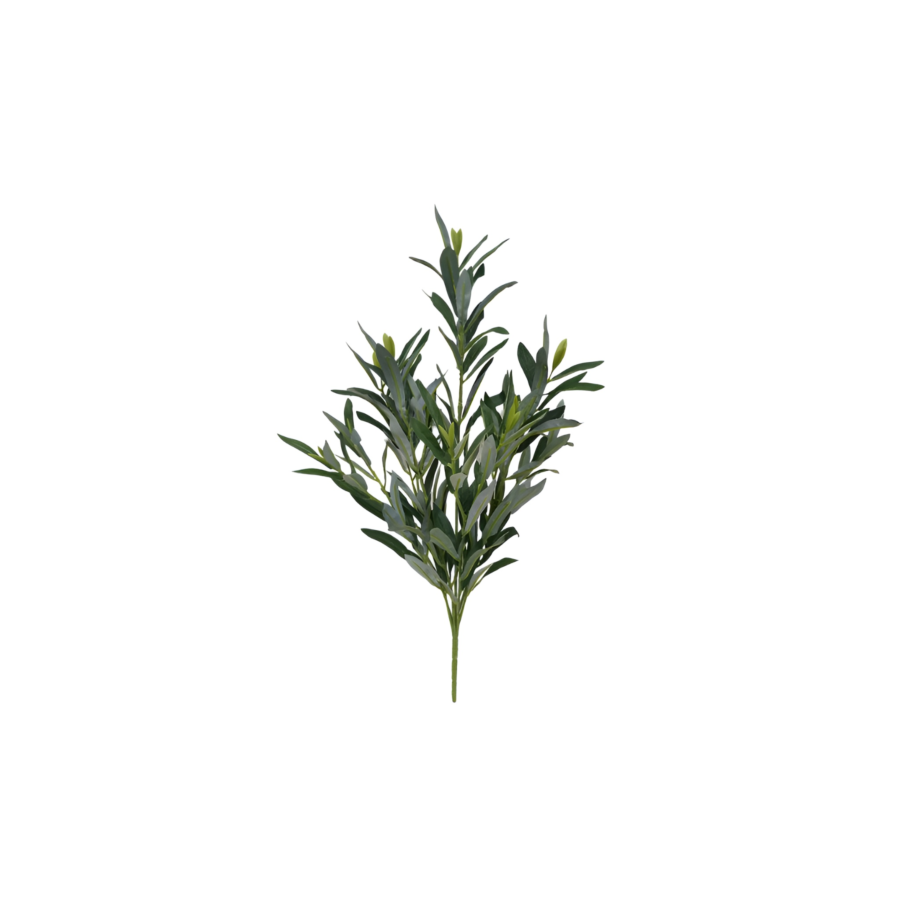 BRANCHE D'OLIVIER ARTIFICIELLE - Vert Plantes et fleurs artificielles