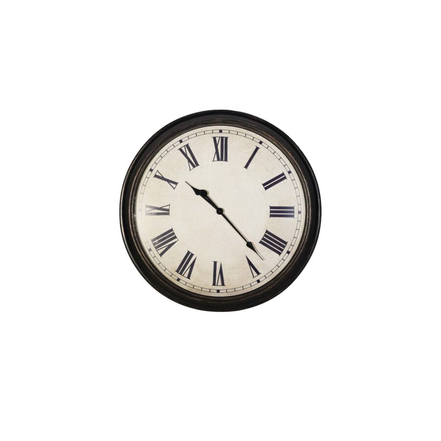 HORLOGE MURALE 65.2x4x65.2 -Noir Horloges