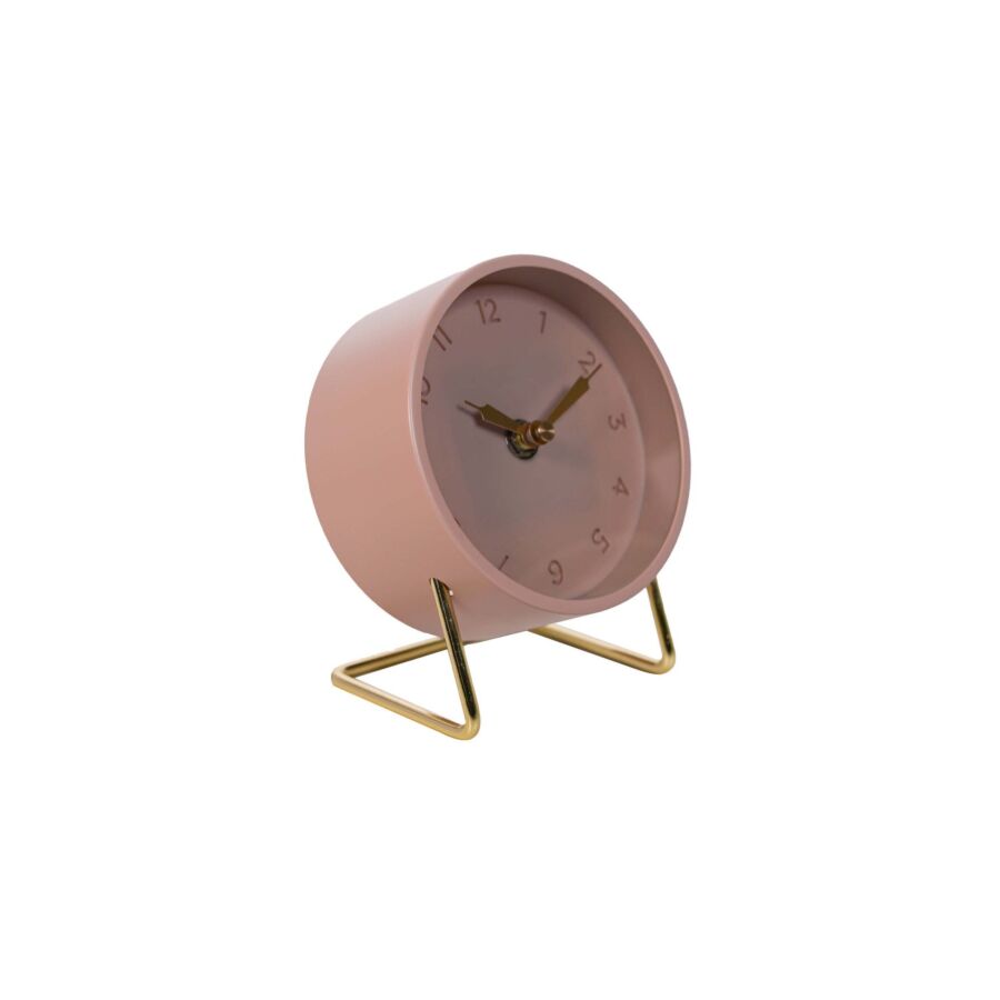 HORLOGE SUR PIED 12.3x15x11cm - Beige Nude Horloges