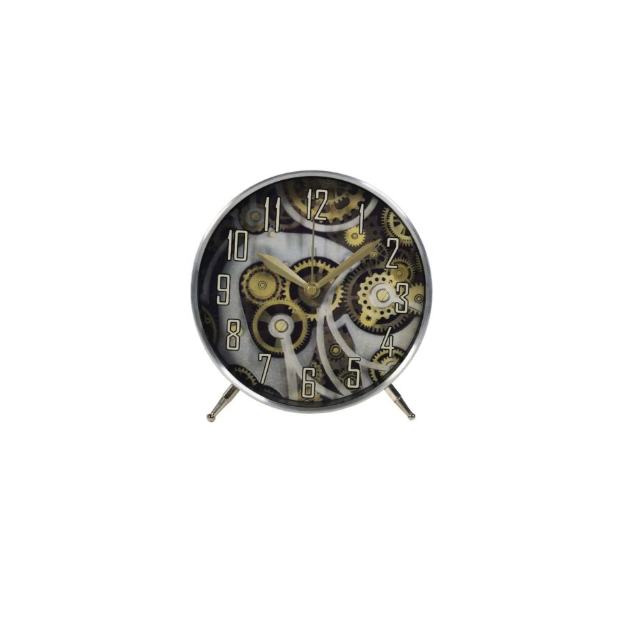 HORLOGE SUR PIED 15.4x15.4x4.8cm - Argenté Horloges