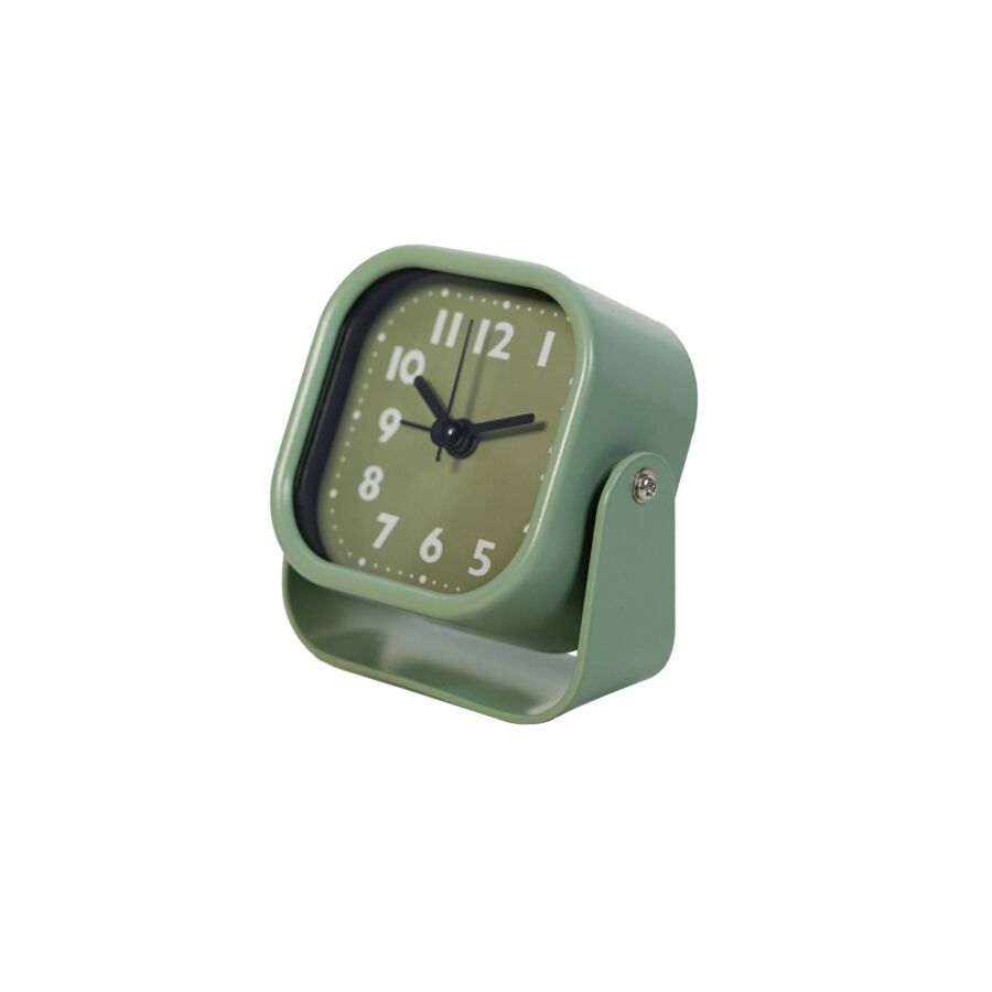 HORLOGE SUR PIED 8.3x4.3x8.5cm -Vert Horloges