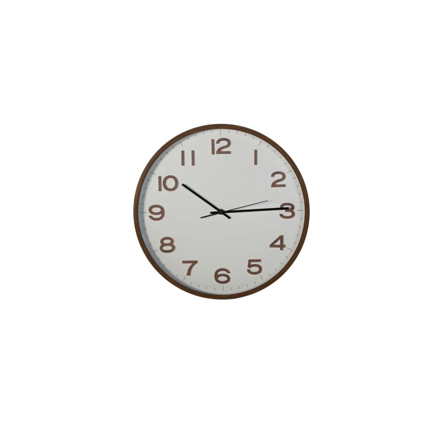 HORLOGE MURALE 40.7x4.5cm - Marron Horloges