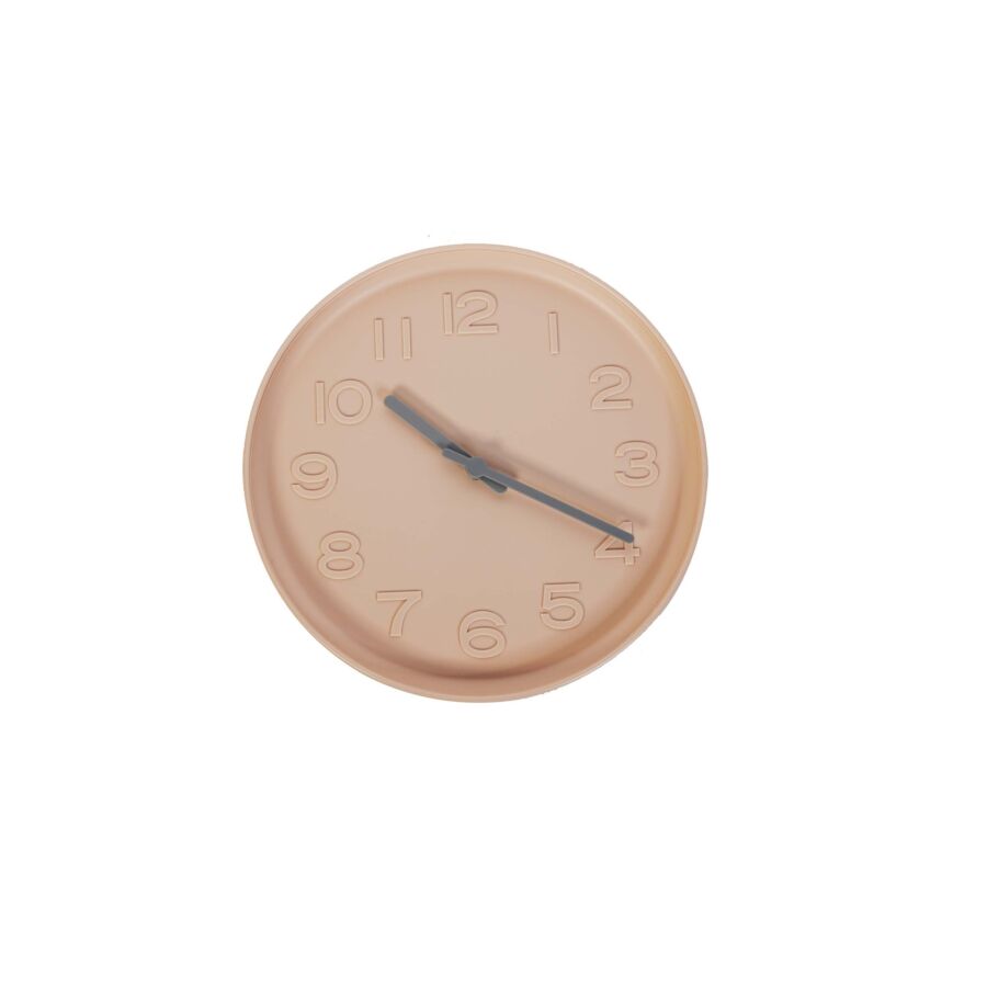 HORLOGE MURALE 32cm - Rose Horloges