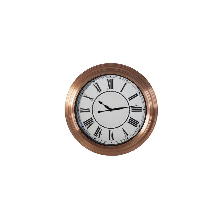 HORLOGE MURALE 46.5x 8cm - Bronze Horloges