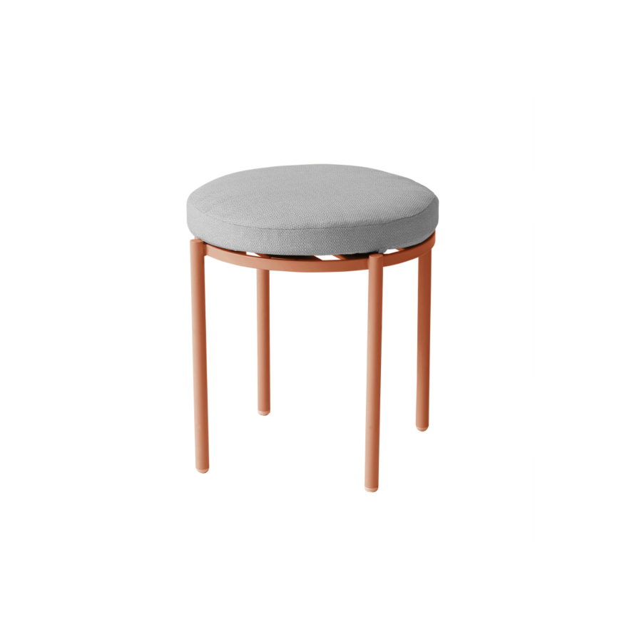 Pouf De Jardin BAYSIDE - Gris clair Eléments complémentaires