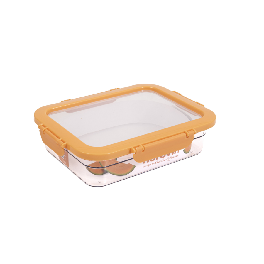 Boîte alimentaire hermétique 1,3L - Pêche Rangement cuisine