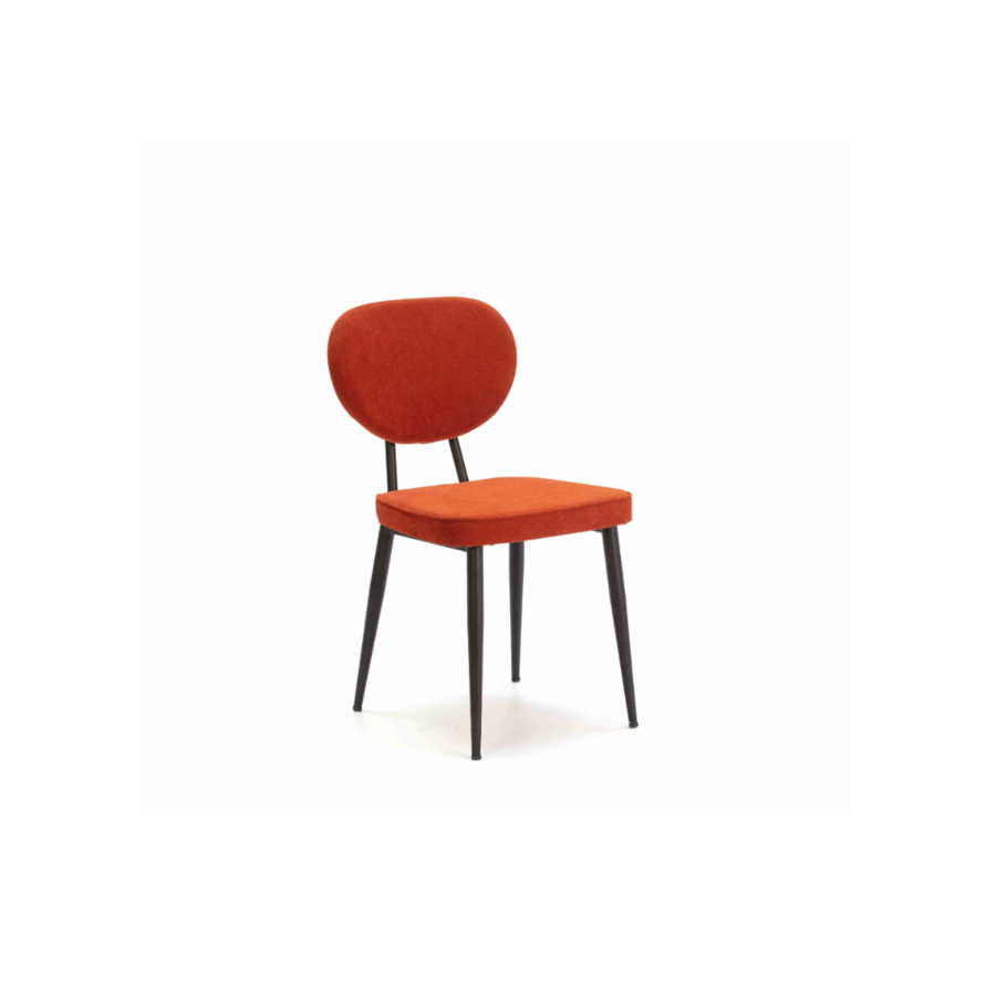 CHAISE ZENIT BRIQUE - Orange Chaises sans accoudoir