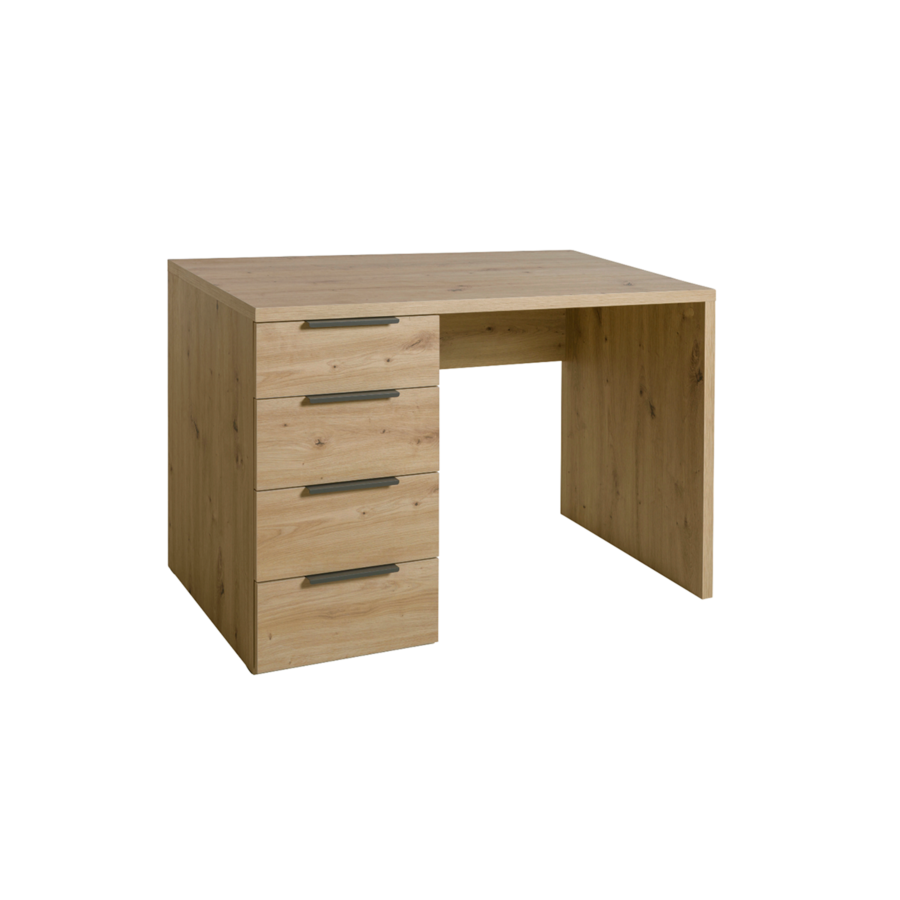 Bureau ESPRESSO 4 TIROIRS - Chêne Bureaux enfant