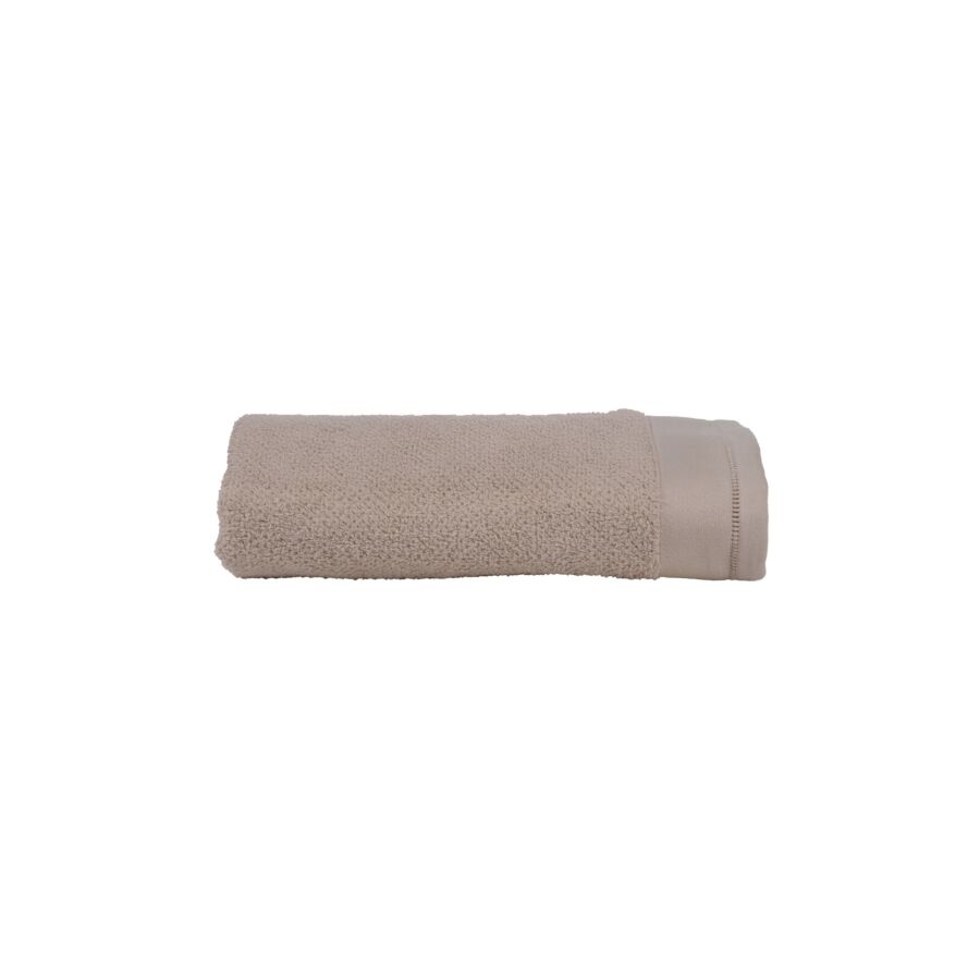 MAXI DRAP DE BAIN BASIC 70X140 CM - Taupe Soldes été