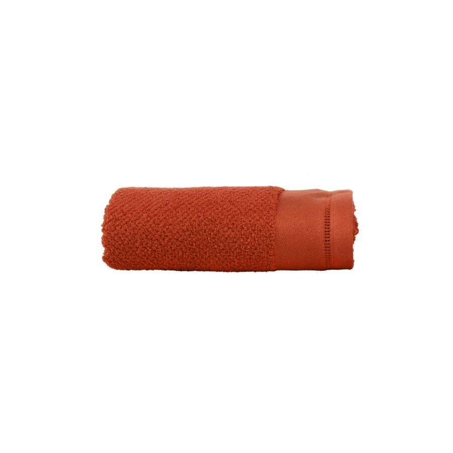 SERVIETTE BASIC 50x90 CM - Saumon Soldes été