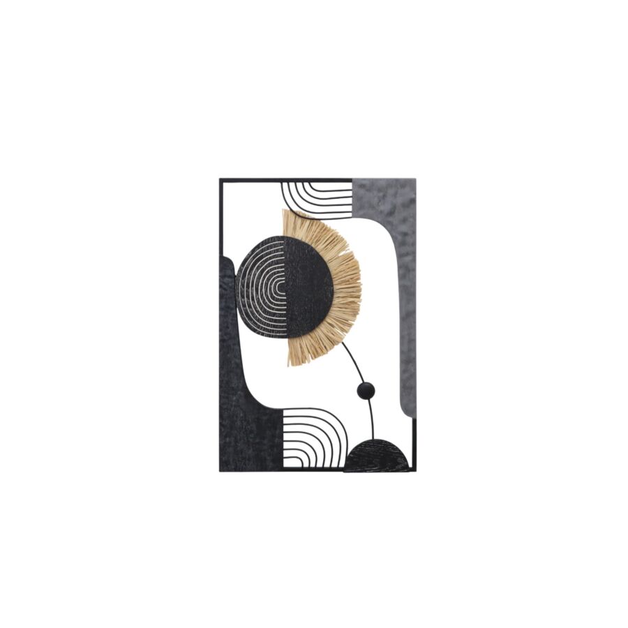 DECORATION MURALE 40.0x59.7x1.9 - Multicouleur Décors à accrocher