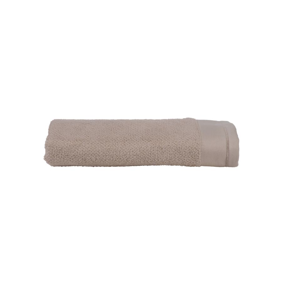 DRAP DE BAIN BASIC 100X140CM - Taupe Soldes été