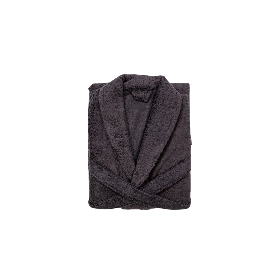 Peignoir Taille L - Gris foncé Soldes été