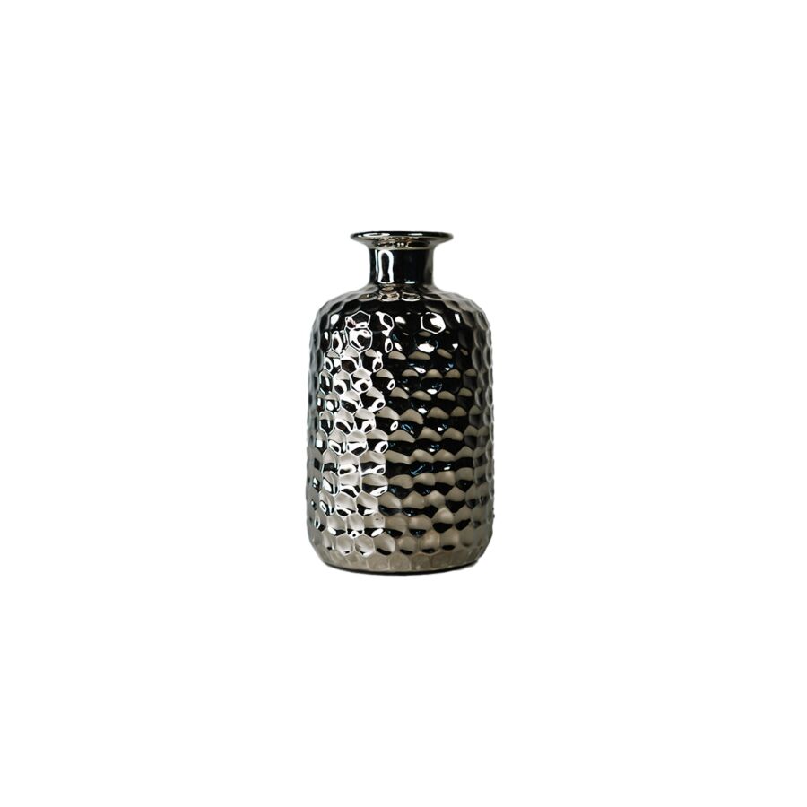 VASE ECLATANT – ARGENTÉ Décorations