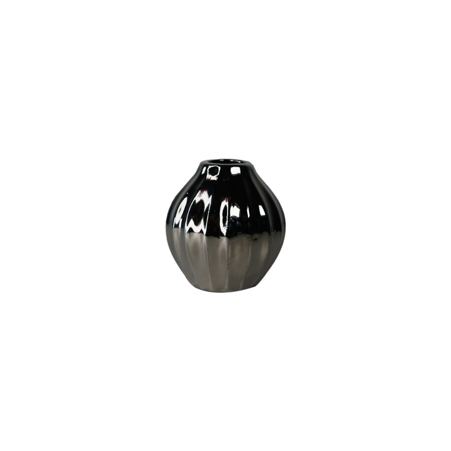 VASE COMTEMPORAIN - ARGENTÉ Décorations
