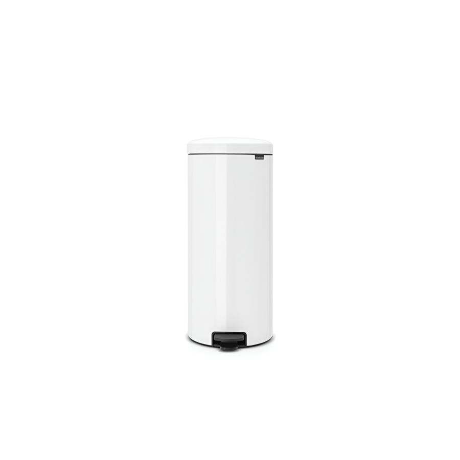 Poubelle à Pedale Newlcon 30L – blanc Poubelles de salle de bain