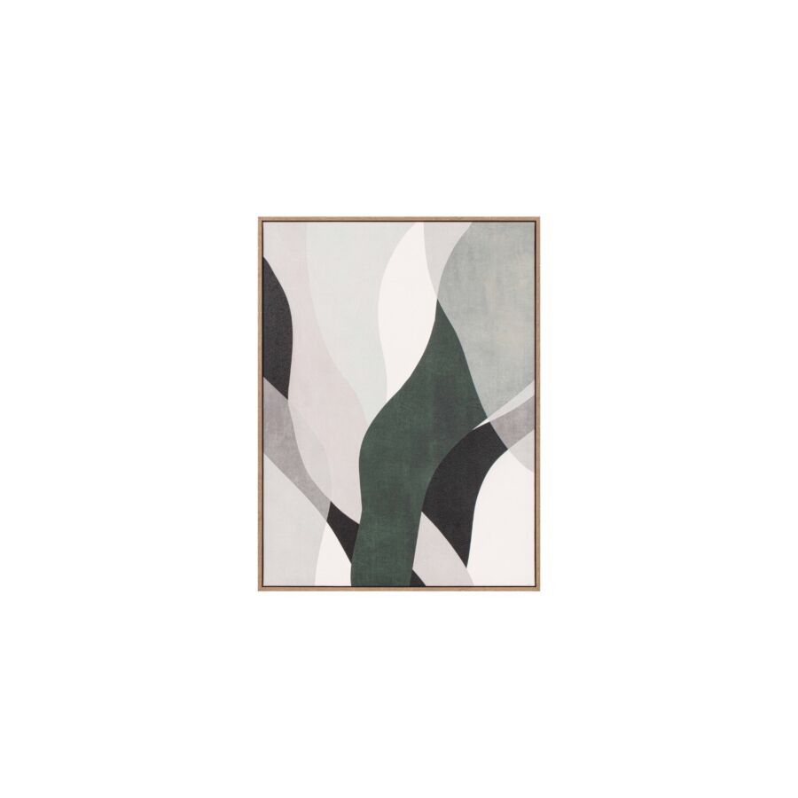 TABLEAU ABSTRAIT AVEC CADRE – Multicouleur Tableaux