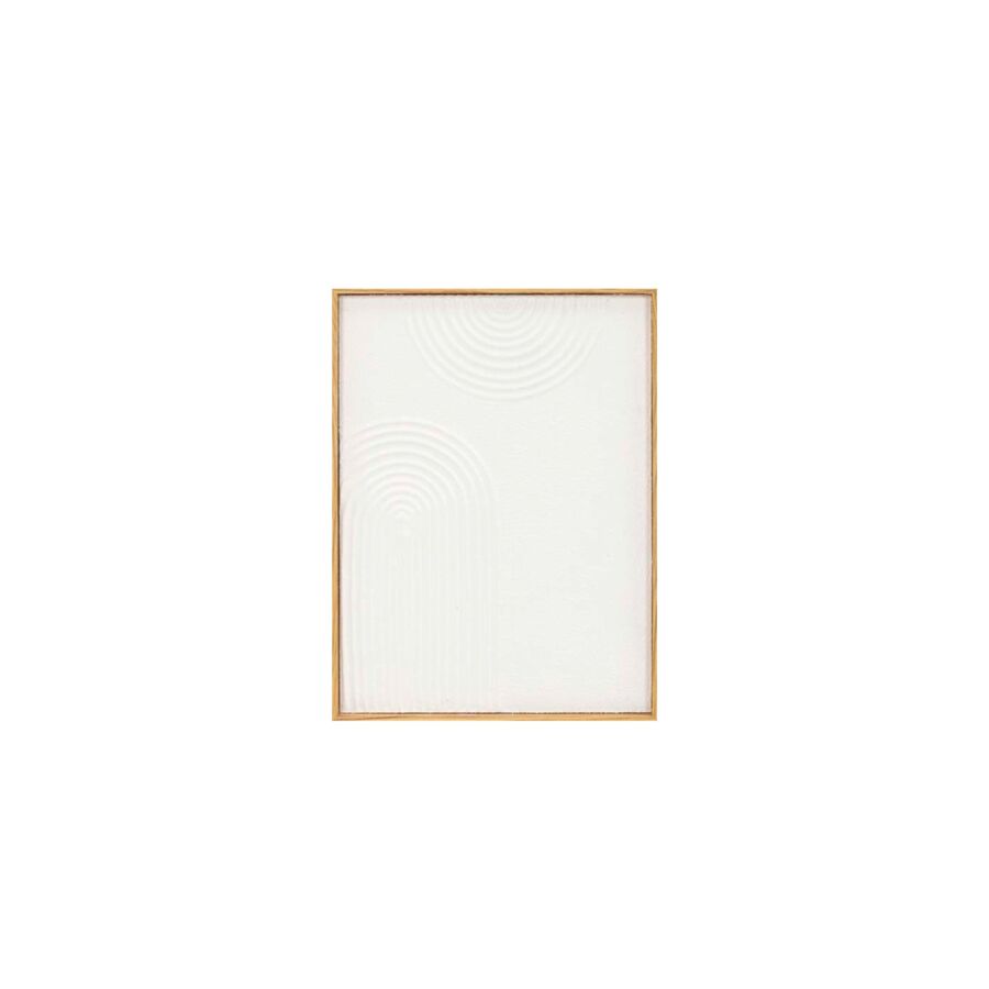 TABLEAU FORME GEOMETRIQUE HANDMADE 30x40x2,3 - Multicouleur Tableaux