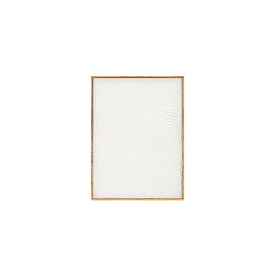 TABLEAU FORME GEOMETRIQUE HANDMADE 30x40x2,4 - Multicouleur Tableaux