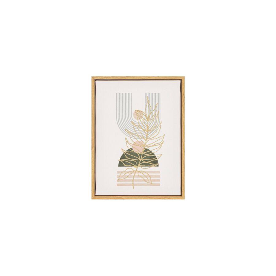 TABLEAU ABSTRAIT AVEC CADRE 18x24x2,3 - Multicouleur Tableaux