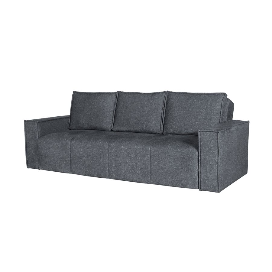 Canapé-lit MONTANA Avec Rangement - Gris Foncé Canapé convertible