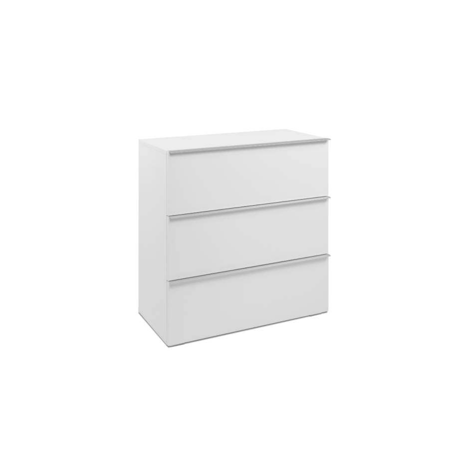 Commode Orsa 3 Tiroirs - Blanc Commodes rangements