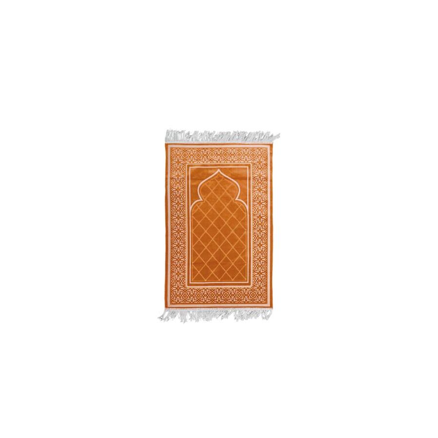 Tapis Prière - Orange Textile Ramadan