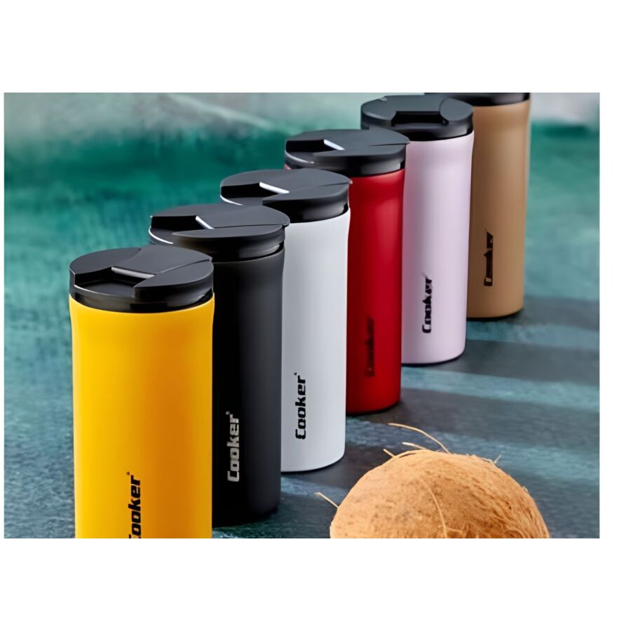 MUG TRAVEL ISOTHERMIQUE ACIER INOXYDABLE 300ML - Rouge Tasses et mugs